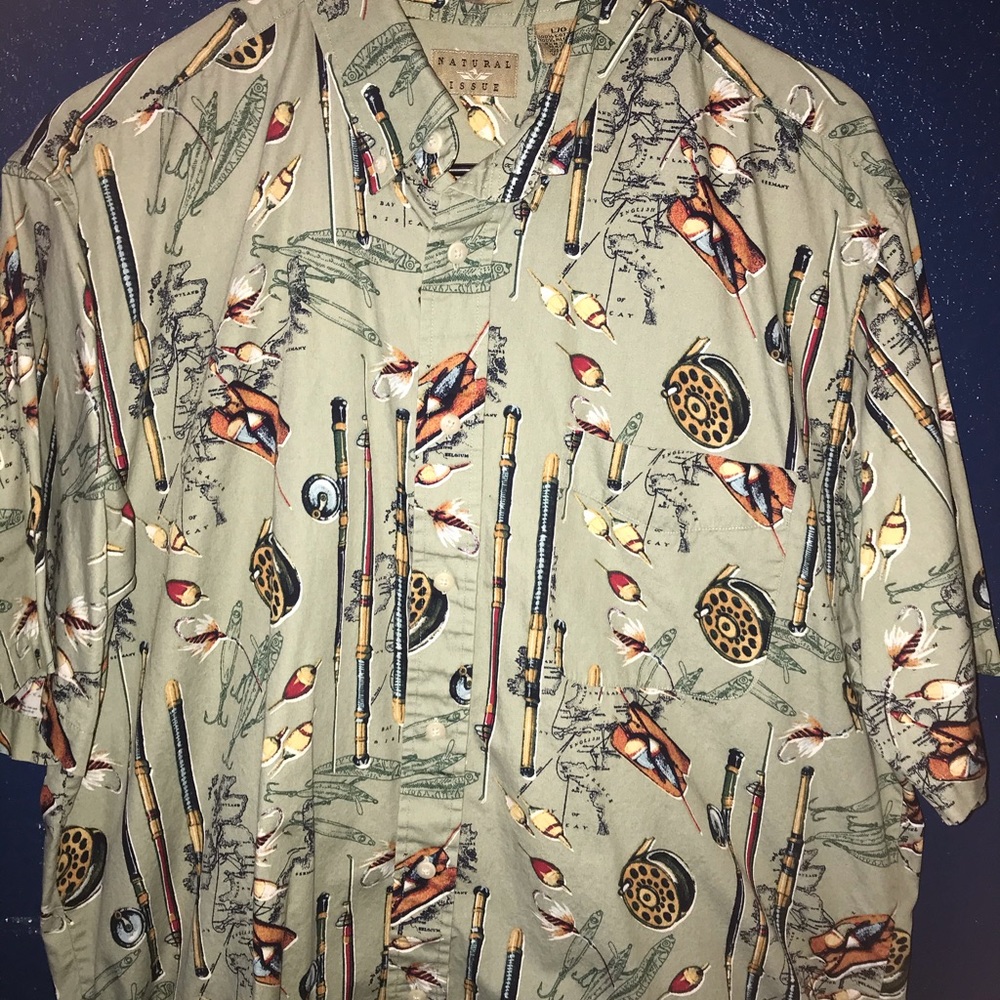 Vintage fishing shirt